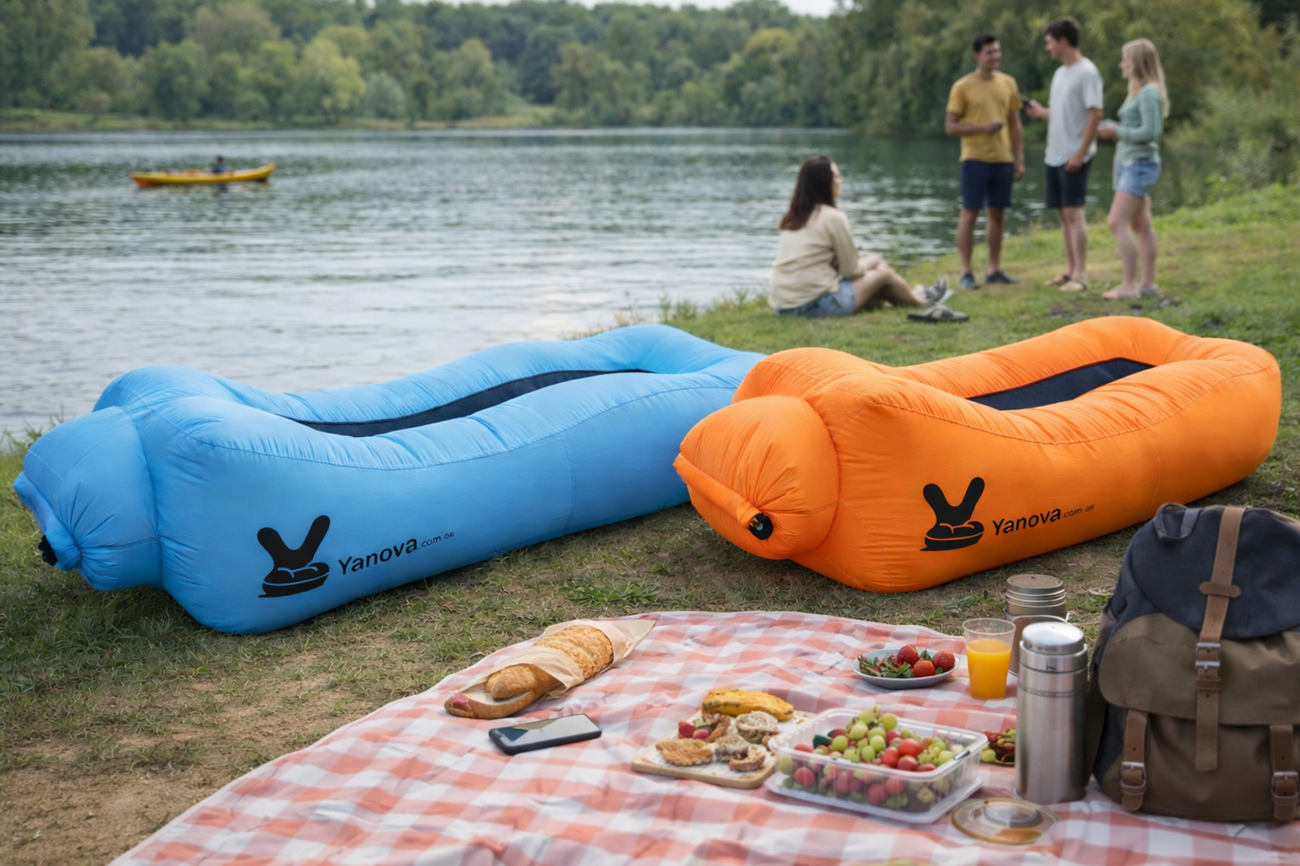 Yanova Inflatable Air Lounger Pro