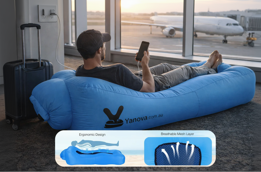 Yanova Inflatable Air Lounger Pro